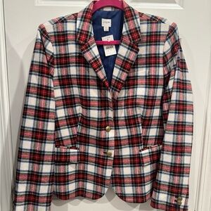 J. Crew Women's Checkered Blazer - NEW size 20